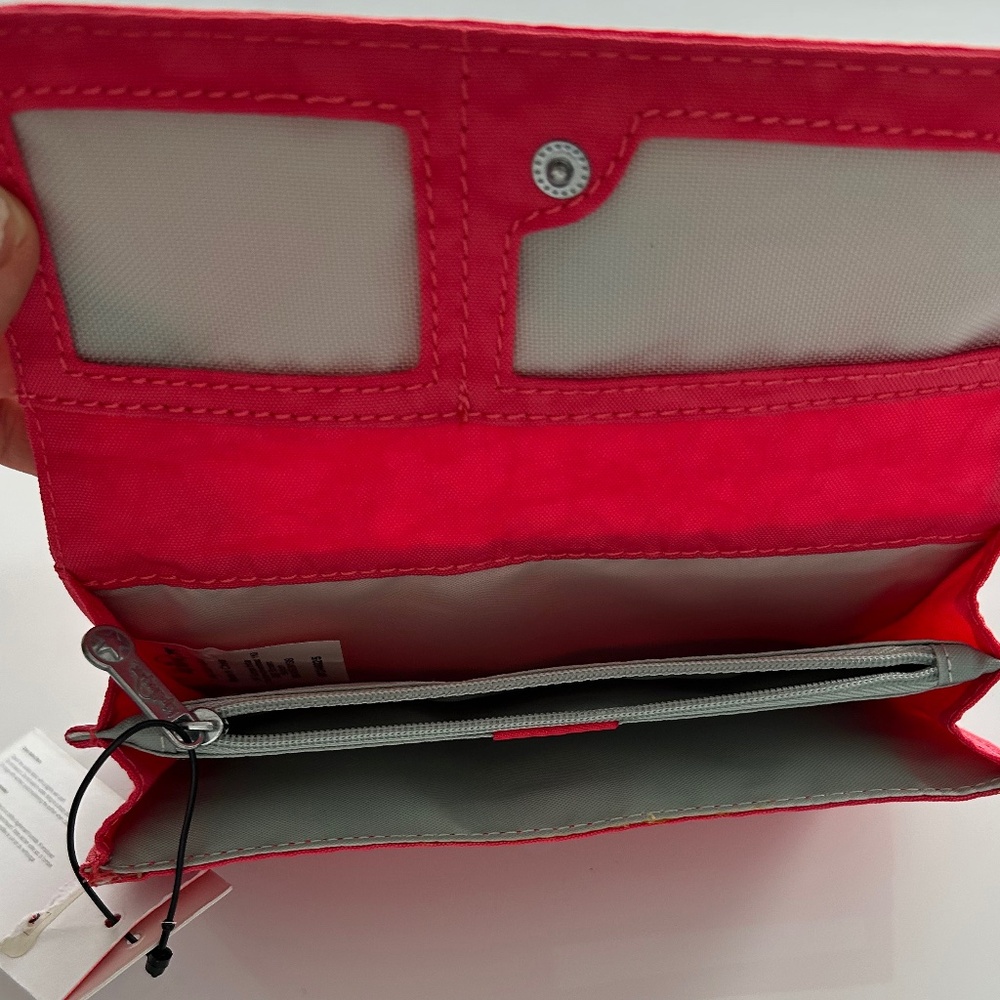 Kipling pink wallet brand new with tags - Picture 5 of 5